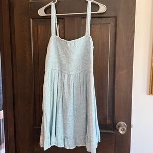 Blue Smocked Abercrombie Dress XL